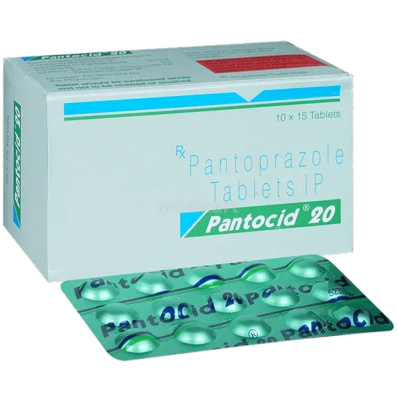 pantocid 20mg tablet 15's